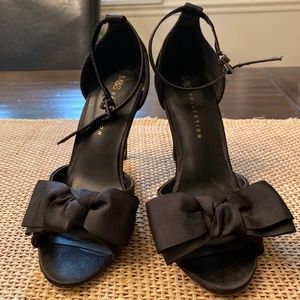 Satin Bowtie Stilettos